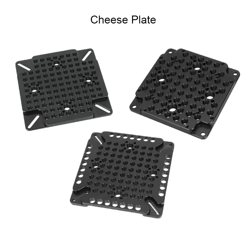 CAMVATE Multipurpose Cheese Plate with 75 to 100mm VESA Mount and Multiple 1/4