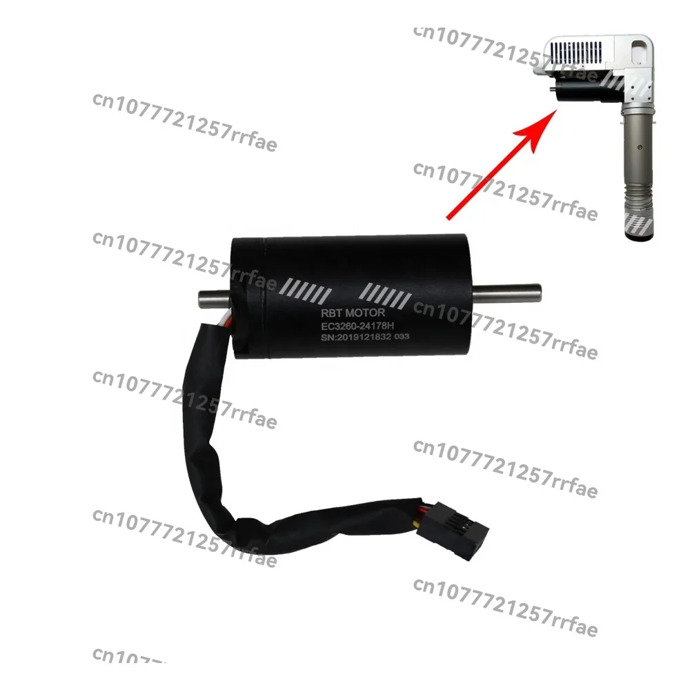 New RBT 80W 18000 RPM EC3260-24178H Brushless Motor Stainless Steel EOT Electric Vibration Tangent Tool Manufacturing