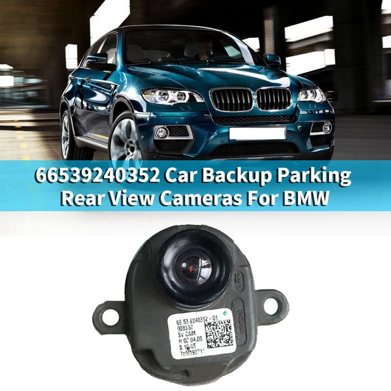 66539240352-01 Left Front Surround Side View Backup Camera for BMW X5 E70 X6 E71 F01 F02 F06 F07 F10 F11 F12 2010-2019