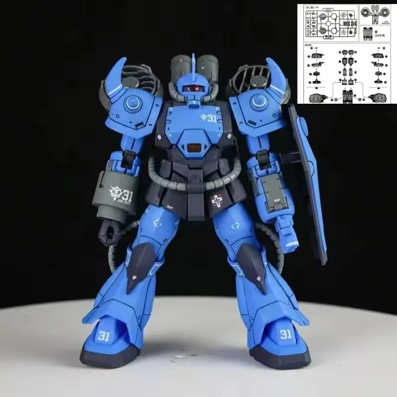 Assembly Gto Hg 1/144 Ramba Ral Gouf Mech Toy Model Kit Action Figures Robot Boys Toys Bring Flying Backpack Decorative Gifts