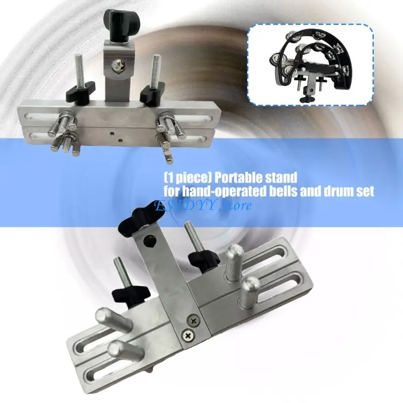 G6DE Snelle installatie Draagbare standaard Verstelbare klem Metalen frame Veilige trommelmontage