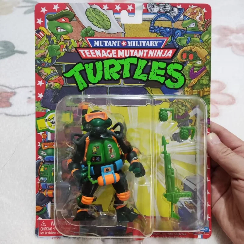Colorful Star Turtle Mutant Army Series Leonardo Raphael Camouflage Soldier Mobile Soldier Action Figure Model Toys Kids Gifts