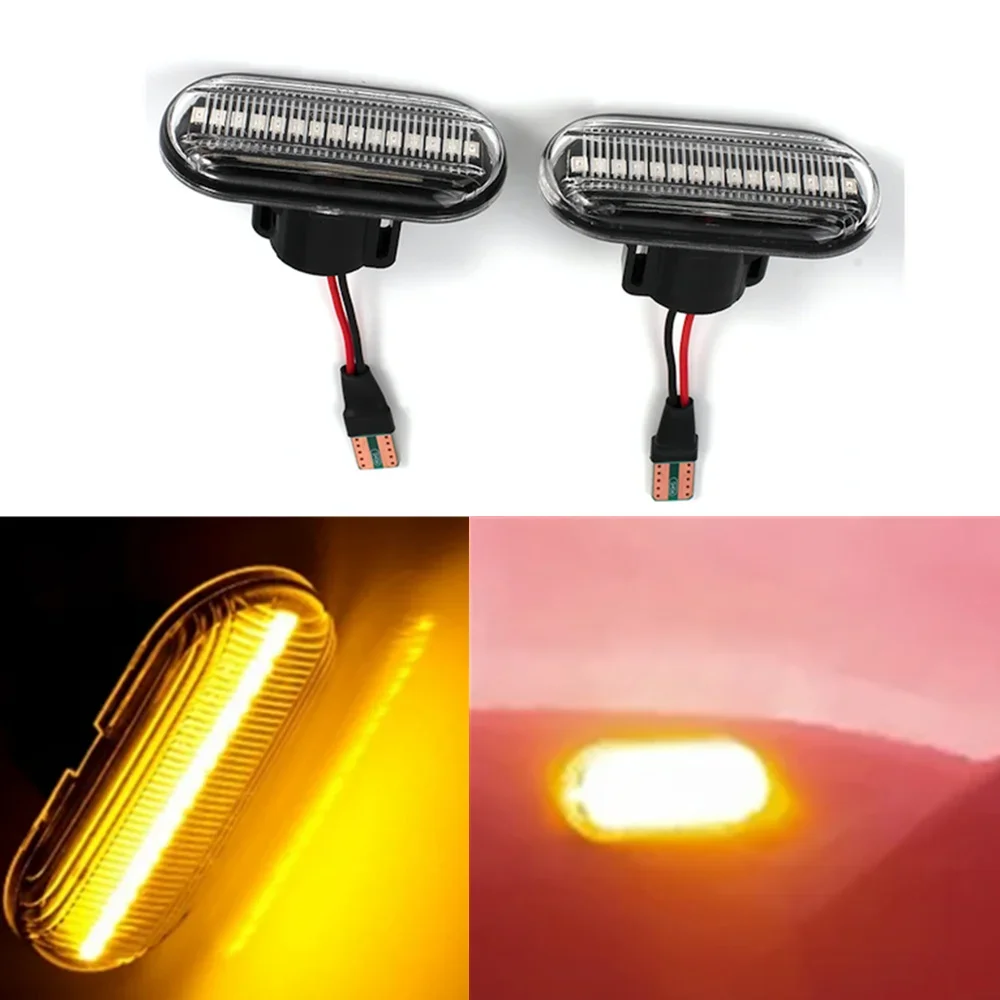 Dynamic Led Turn Signal Lights Side Marker For Renault Clio Trafic Kangoo Twigo Dacia Logan Duster Nissan Interstar Primastar