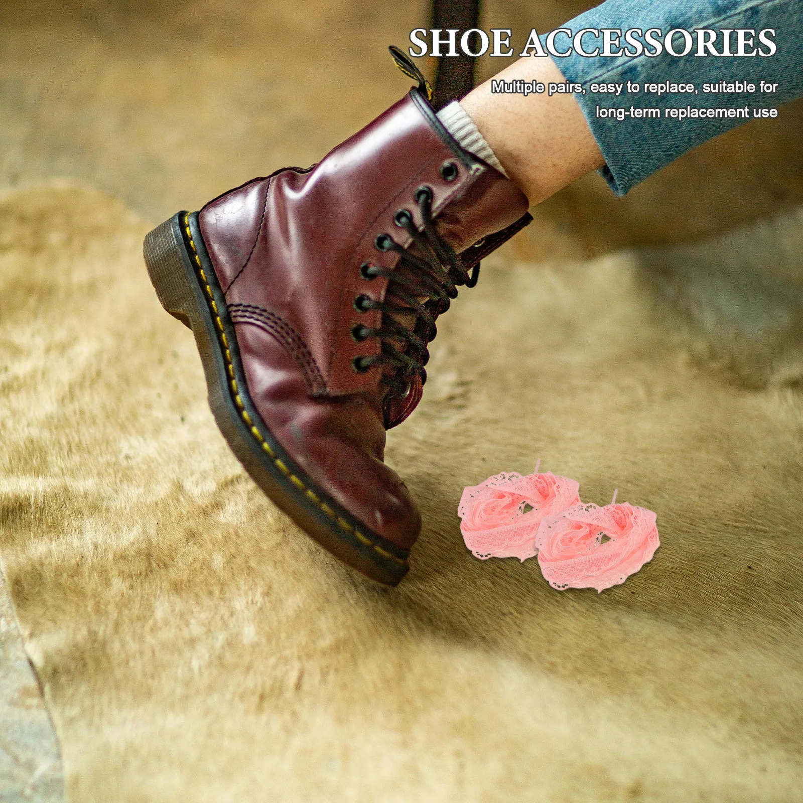 

10Pairs Ribbon Shoe Laces for Women Sneakers - Flat Satin Shoestrings - Wide Colored Laces for Athletic Shoes - Decorative