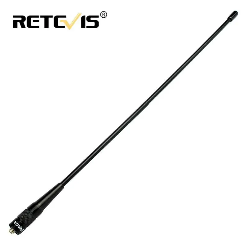 Retevis RHD-771 Dual Band Gain Antenna SMA-F For H777 Kenwood 9030 Flexible Band Walkie-Talkie Soft Gain For Baofeng Kenwood