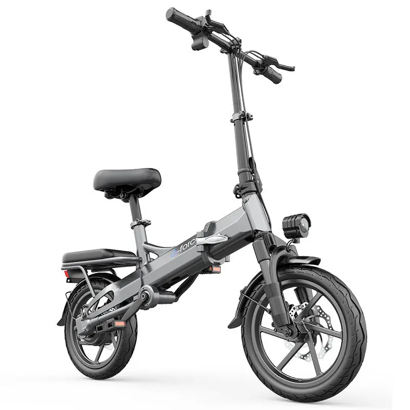 

Men's And Women's Same Electric Folding Bicycle Instead Of Driving Mini Electric Bicycle