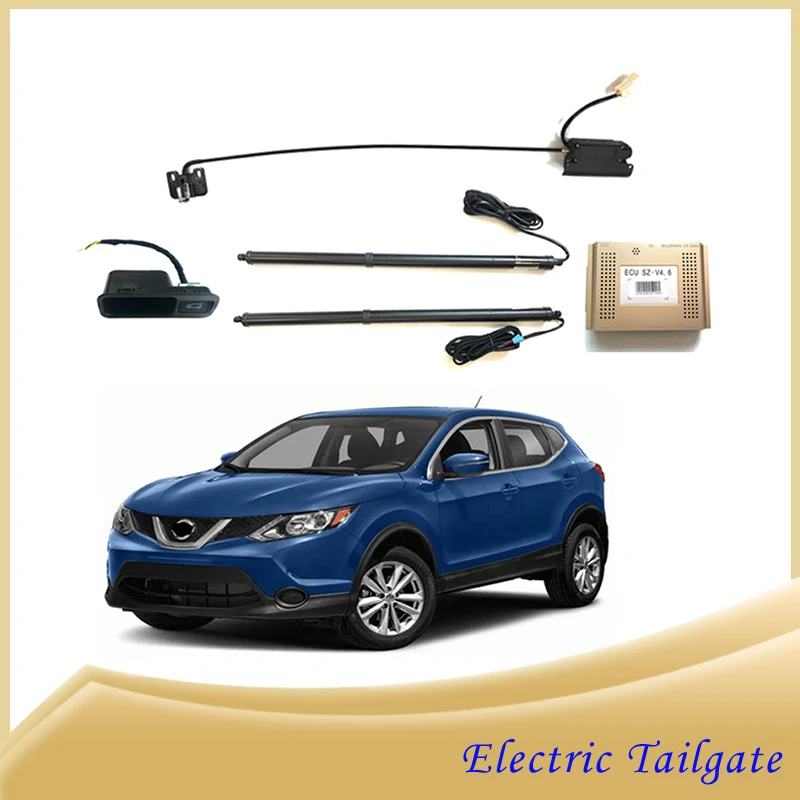 Electric Tailgate Refitted For Nissan Qashqai 2016 2017 - 2021 Auto Power Liftgate Tail Gate Door Supports Shocks Tailgate Boot