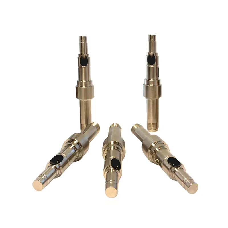 

Custom CNC machined stainless steel high precision transmission equipment shaft assembly multi-stage transmission spindle