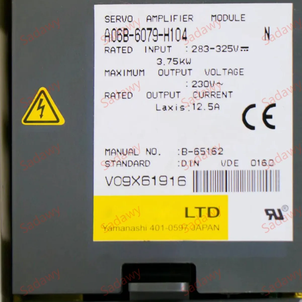 Fan-uc 새로운 오리지널 A06B-6079-H104 ALPHA 서보 증폭기 모듈