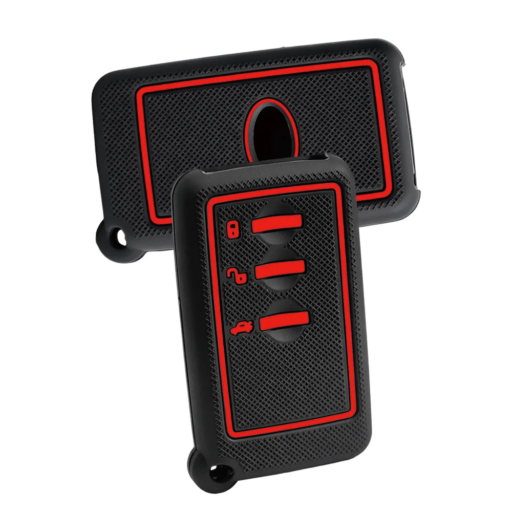 silicone car key fob cover For Subaru Forester Outback Crosstrek Impreza Ascent WRX BRZ Legacy XV anti scratch easy install