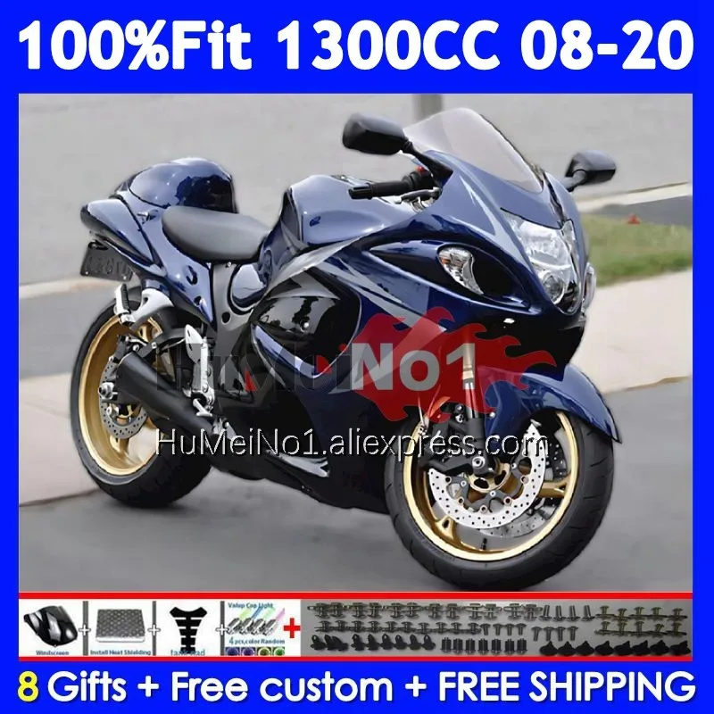 Fairing For SUZUKI Hayabusa GSXR-1300 GSXR 1300 128No.52 Stock blue GSXR1300 08 09 10 11 12 13 14 2015 2016 2017 2018 2019 2020