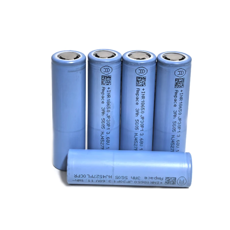 100% بطارية أصلية جديدة من الدرجة A Ampace JP30 18650 بطارية CDR 36A 3.7 فولت 3000 مللي أمبير بطاريات قابلة للشحن ماكس بلس 140A خلية