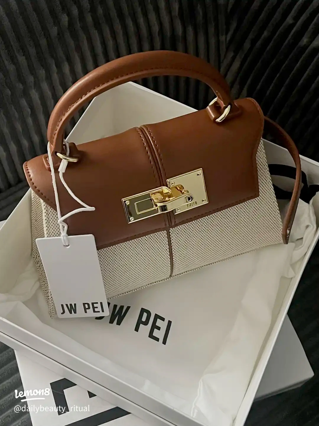 JW PEI Elise レディース 本革 トップハンドルバ - Luxury Bags Quiet のレビューと価格