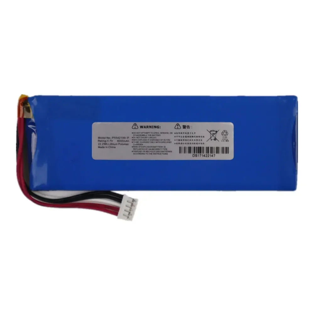 2024 Year Original Loudspeaker Speaker Battery For JBL Pulse 2 Plus 3 Pulse3 Pulse2 P5542100-P 6000mAh bluetooth Speaker Battery