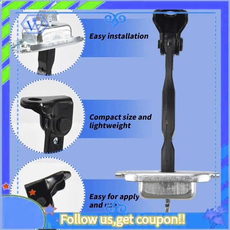 

M46K-For Toyota Corolla Prius Rear Door Stay Checker Strap Stopper 68630-02100 68610-0D020