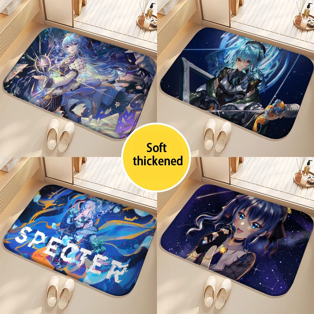 

Hoshimachi Suisei Floor Mat Printed Large Carpets Living Room And Bedroom Carpets Bathroom Anti Slip Door MATS Small Carpets