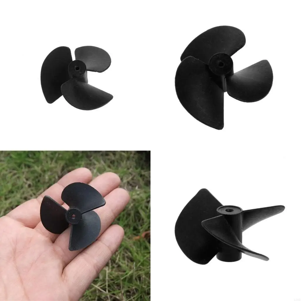 Plastic 3-Vane Propeller Paddle 40mm Diameter DIY RC Model Toy Marine Boat