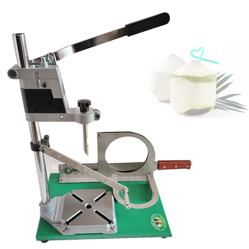 

Fresh Green Coconut Opening Machine Tender Coconut Cutter Opener Tools For Opening Commercial Coconut Cutting Machine