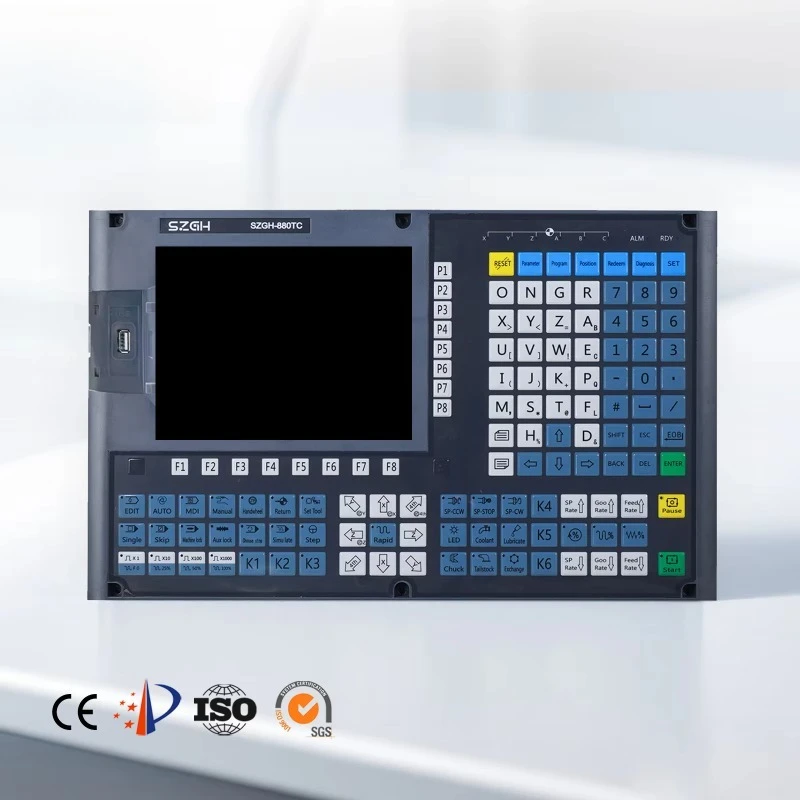 

CNC Controller Economic Price Cnc Controller 2 Axis CNC Lathe and Turning Control System