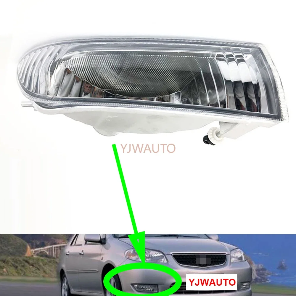 

Для Toyota Vios Yaris Sedan 2002 2003 2004 2005, противотуманные фары, автомобильные противотуманные фары, автосигнальная лампа, передний бампер, противотуманные фары в сборе