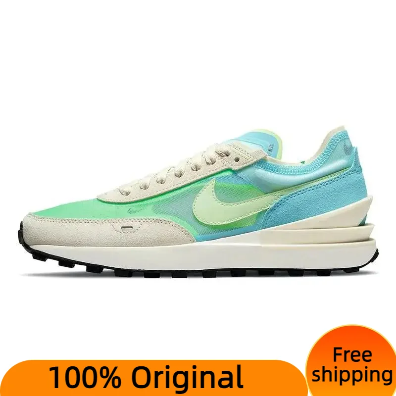  Nike Waffle One Scream Green Women's Sneakers shoes DC2533-401