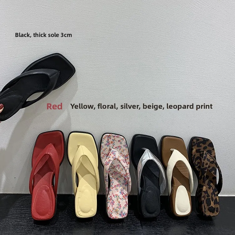 Sandalias Planas de Moda para Mujer, Estilo Vacacional Verano 2026, Sandalias de Playa con Forro de PU y Suela de Goma