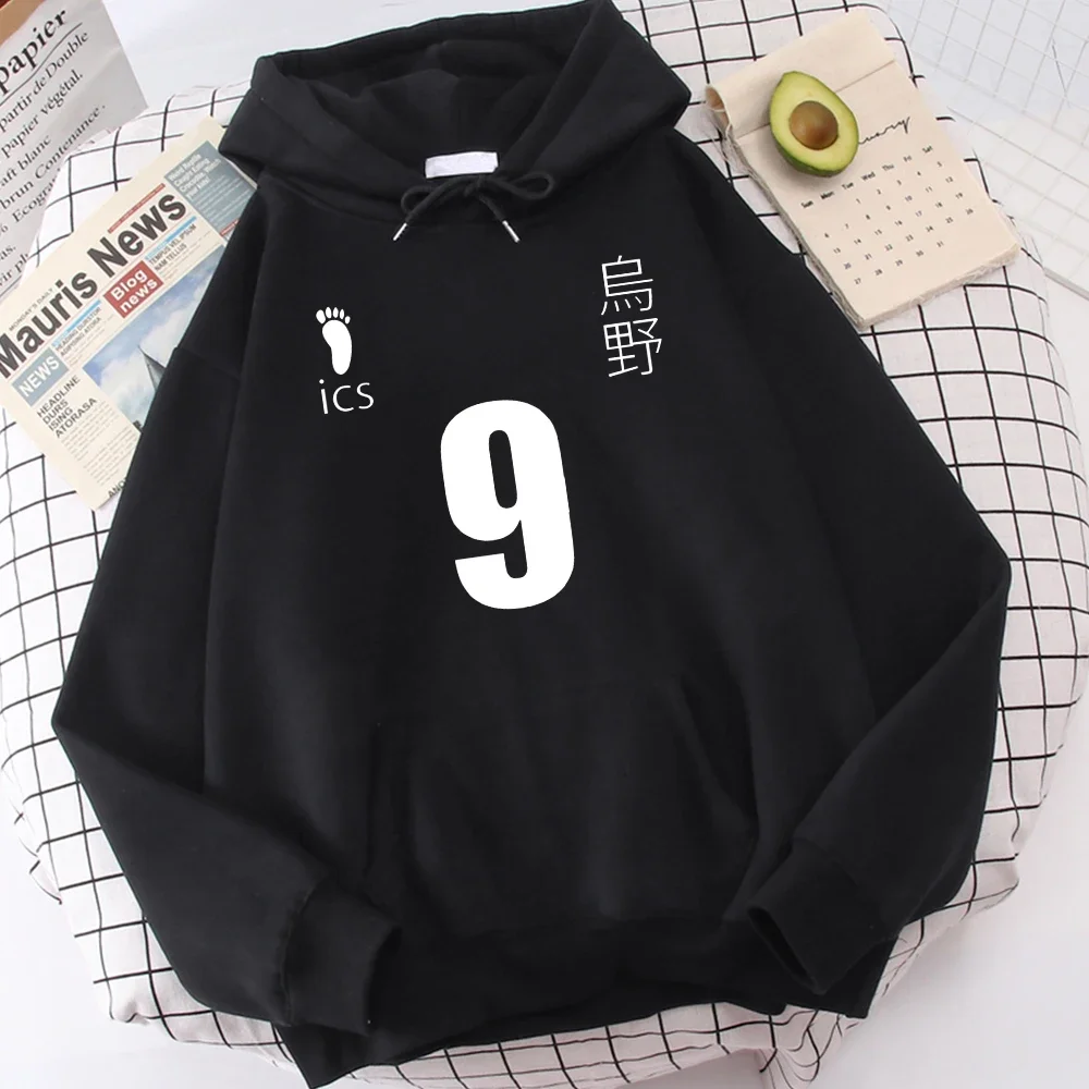 

Kageyama Tobio Haikyuu Anime Print Hooded Mens Autumn Casual Hoodies Loose Warm Hoodie Hip Hop High Quality Unisex Tracksuit