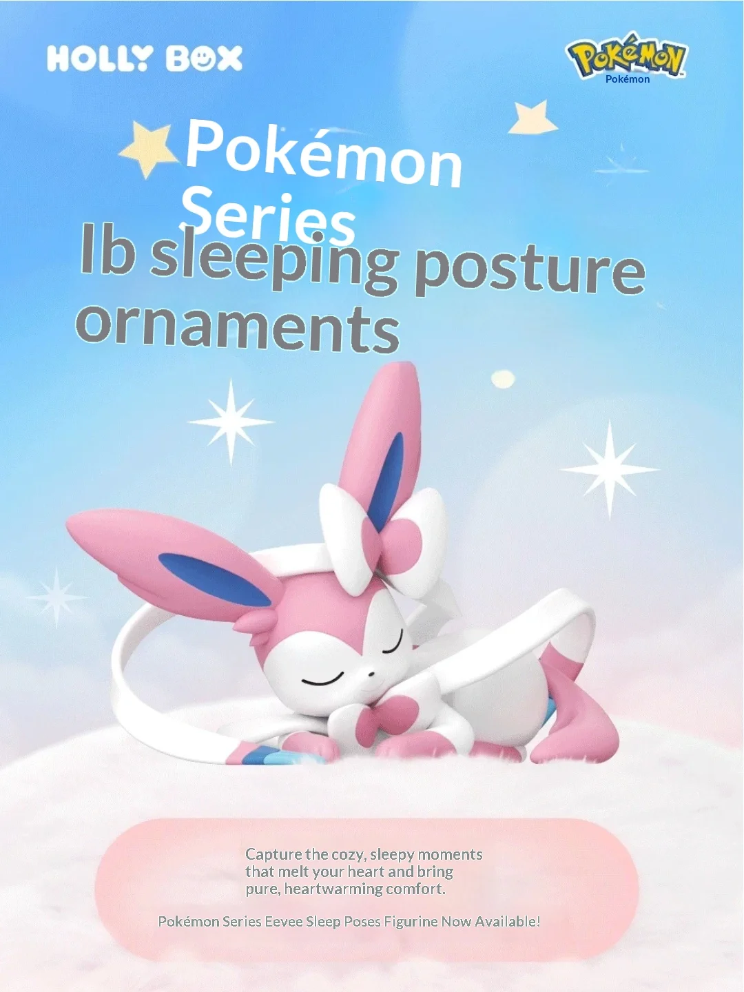 hollybox-pokemon-eevee-in-posizione-da-dormire-statuetta-da-collezione-in-confezione-a-sorpresa-decorazione-da-scrivania-regalo-per-i-fan-dell'anime