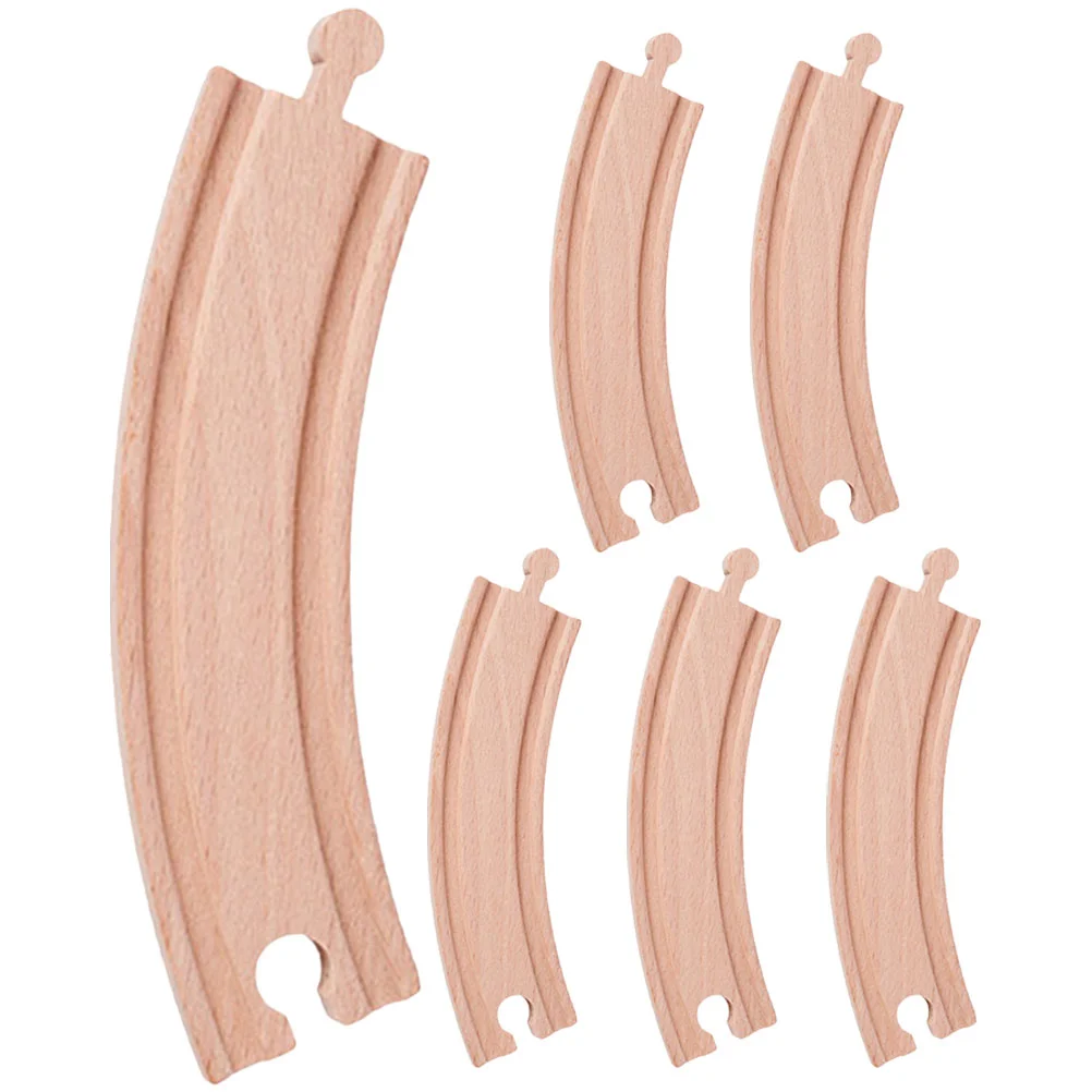 

Track Wooden Railway Playthings Train Accessories Supplies Tracks Children’s Toys