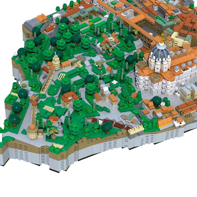4879pcs MOC Vatican City Architecture Building Blocks Education Christmas toy Gift Education Educational Christmas toy Gift
