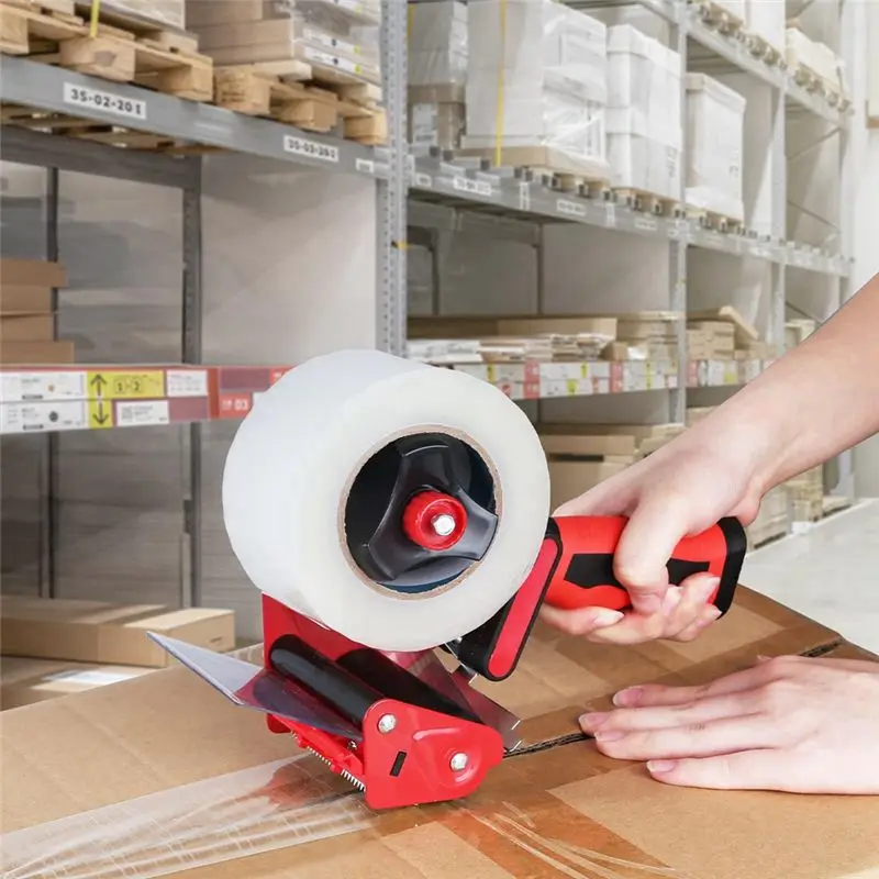 N84R 3-inch brede verpakkingstape Dispenser Afdichting Verpakkingstape Dispenser voor verzending, karton en doosafdichting