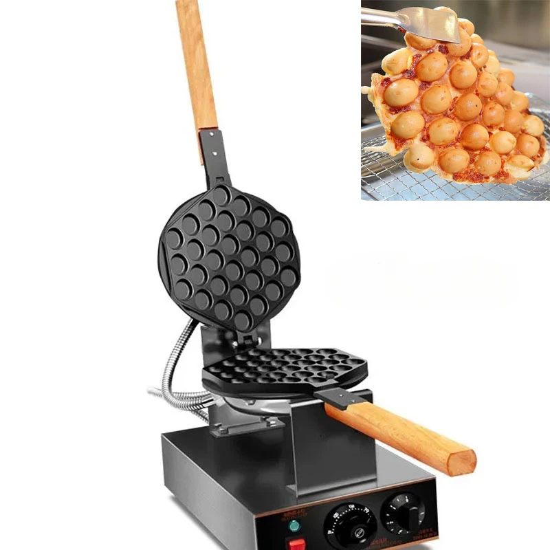 

For Directly Factory Price Commercial Electric For110V 220V Non-stick Bubble Egg Waffle Maker Machine For Eggettes Bubble Puff