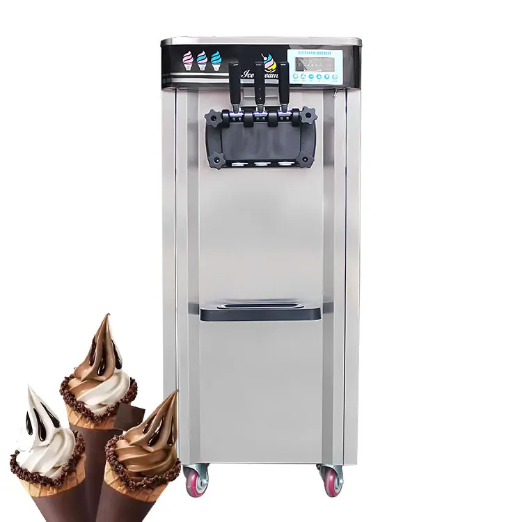 

Commercial Ice Cream Maker Soft Service Ice Cream Machine