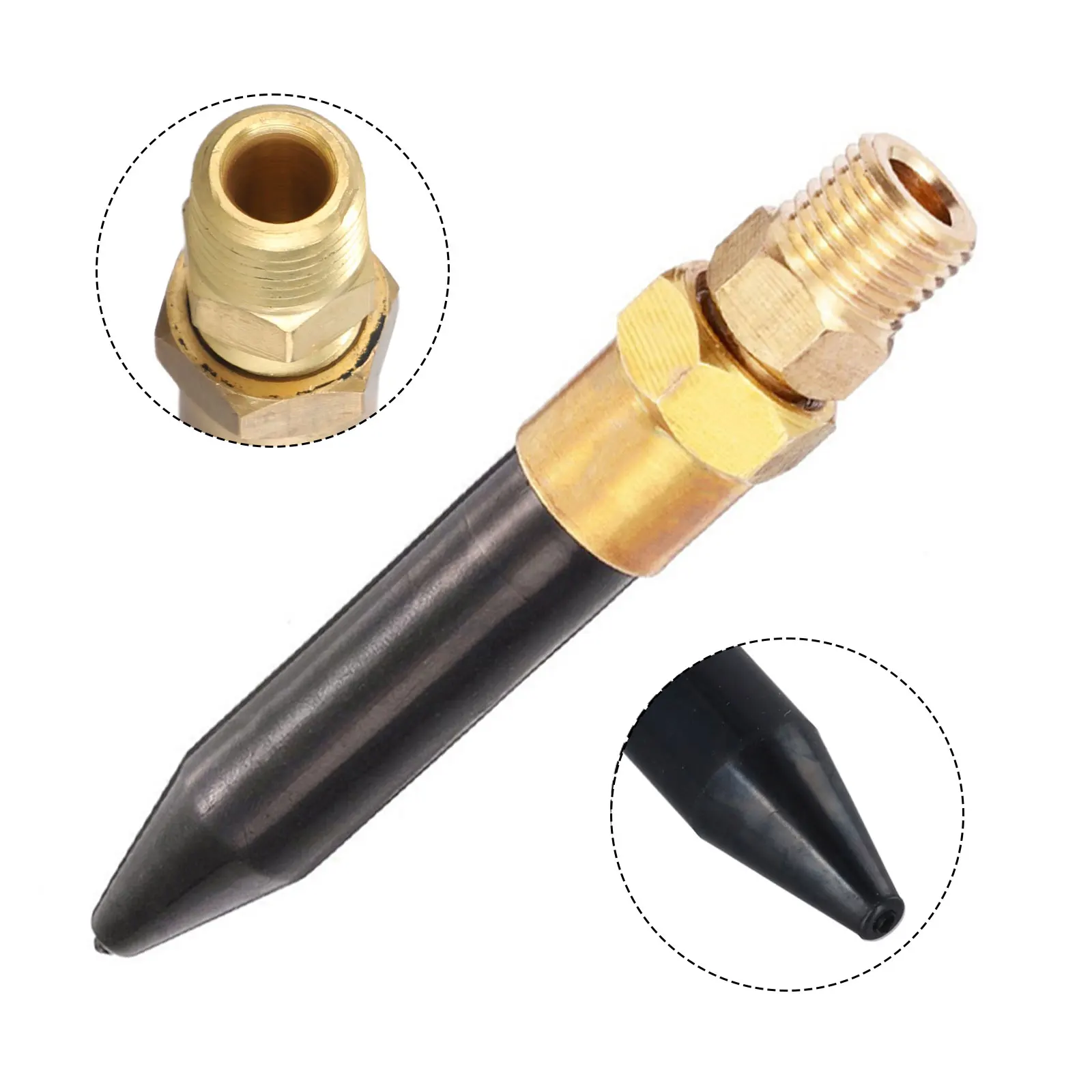 Approx NPT Connection Thread Balloon Inflation Regulator Helium Balloon Air Nozzle Brass Rubber Durability User Friendly