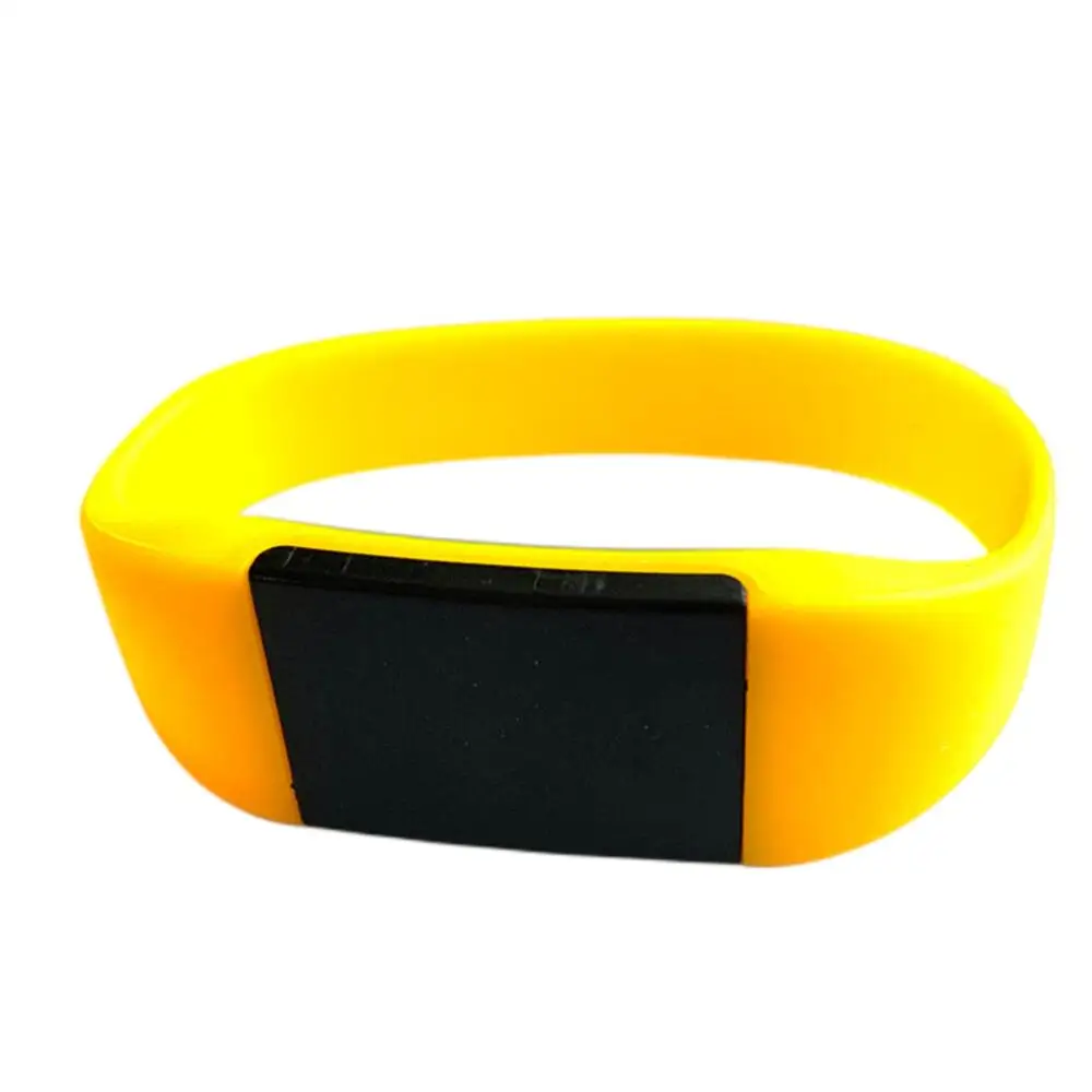 1Pcs Silicone Rewritable 13.56Mhz UID Changeable MF 1K S50 NFC IC Bracelet RFID Wristband For Access Control