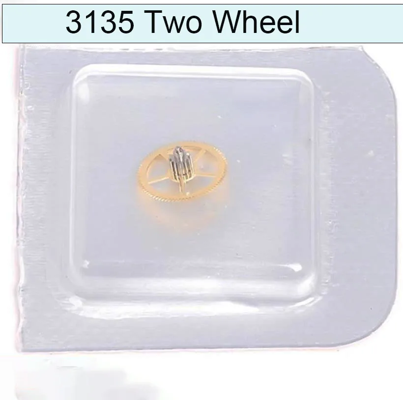 

Аксессуары для часов, подходящие для оригинальных деталей механизма 3135, замена 3135-330 3135, двухколесные запасные части для механического механизма