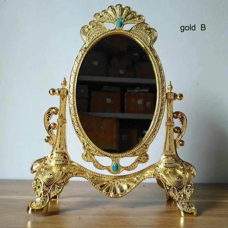 European 360 degree rotating sliver/gold Desktop