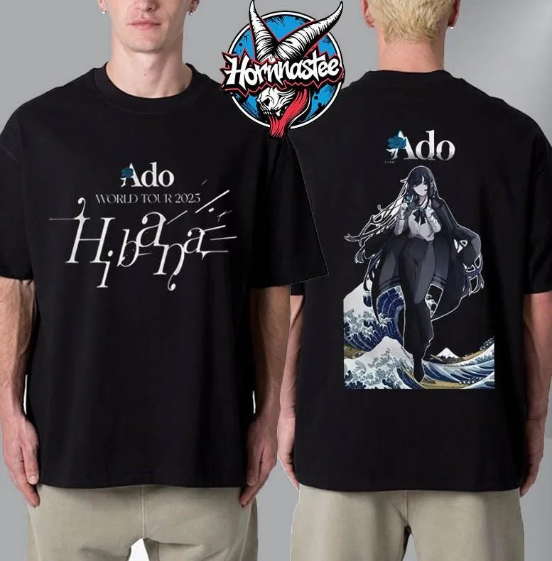 

Ado World Tour 2025 Hibana Fashionable Merch Tee For Fan Unisex T-Shirt