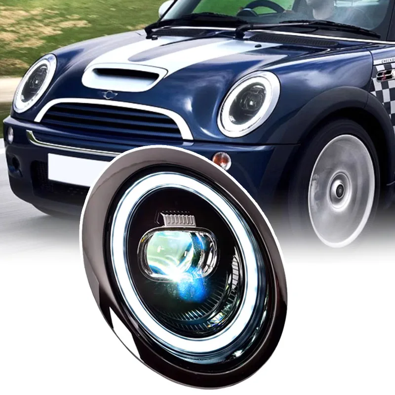Autoy LED Car Headlight for Mini Cooper R50 R53 Hatchback R52 Convertible 2002-06 LED Headlights for Mini Cooper Car Accessories