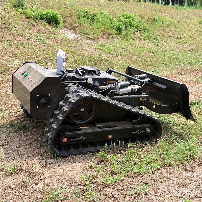 Factory Wholesale 550mm 7HP Automatic High Efficiency Robot Remote Control Lawn Mowers for Orchard