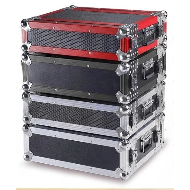 Youpu-Large Screen Transmission Card and Video Processor, Aviation Case Suitcase, Digital Power Amplifier Case, 2U