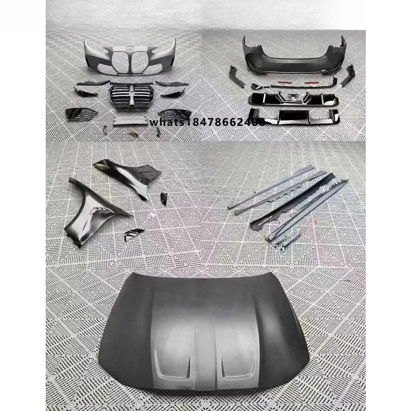 for 4 Series G22 Body Kit Front Bumper Grille Side Skirts Rear Bumper Hood Fender 2020-