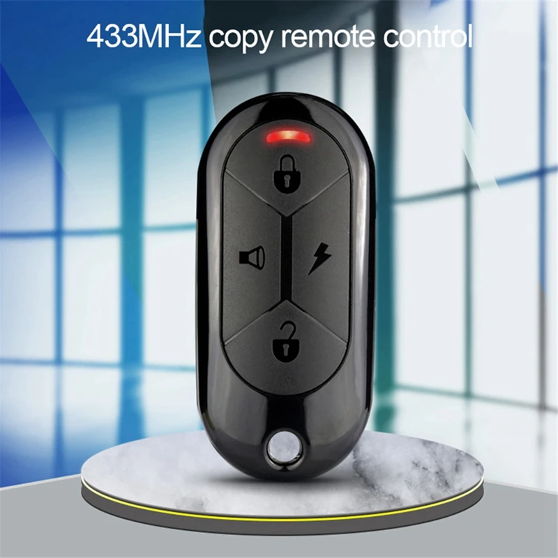 Universal 433Mhz Remote Control 4 Channel Garage Gate Door Opener Remote Control Duplicator Clone Cloning Code Car Key