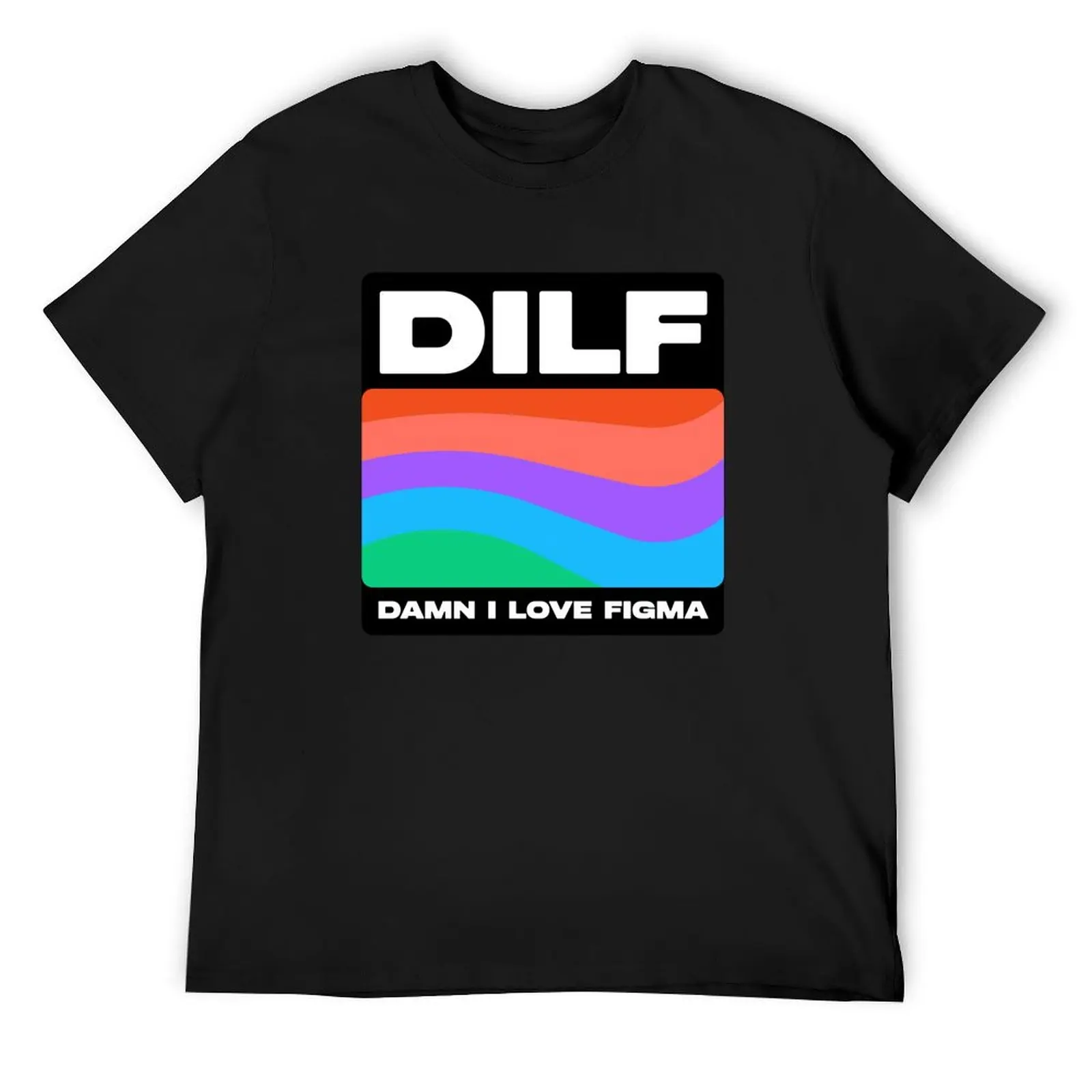 DILF damn i love figma - UX Designer Product Designer UI Designer Stickers T-Shirt aesthetic clothes man t shirt mens clothing