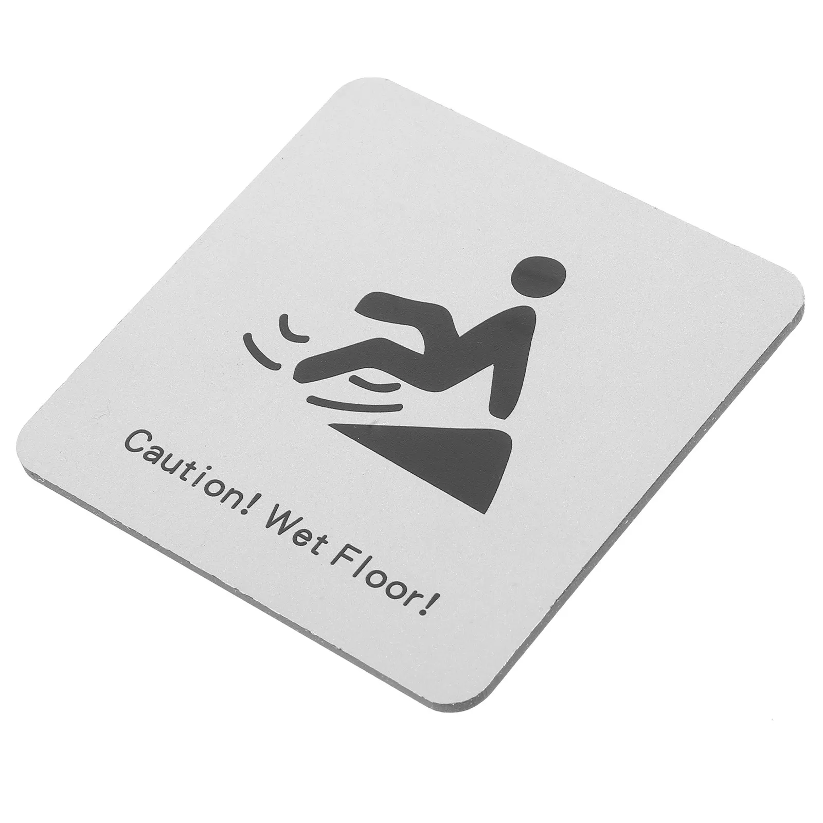 

Slippery Warning Sign Wet Floor Caution Plate Waterproof Safety Sign For Bathroom Mall School Use Reusable Wet Floor Caution