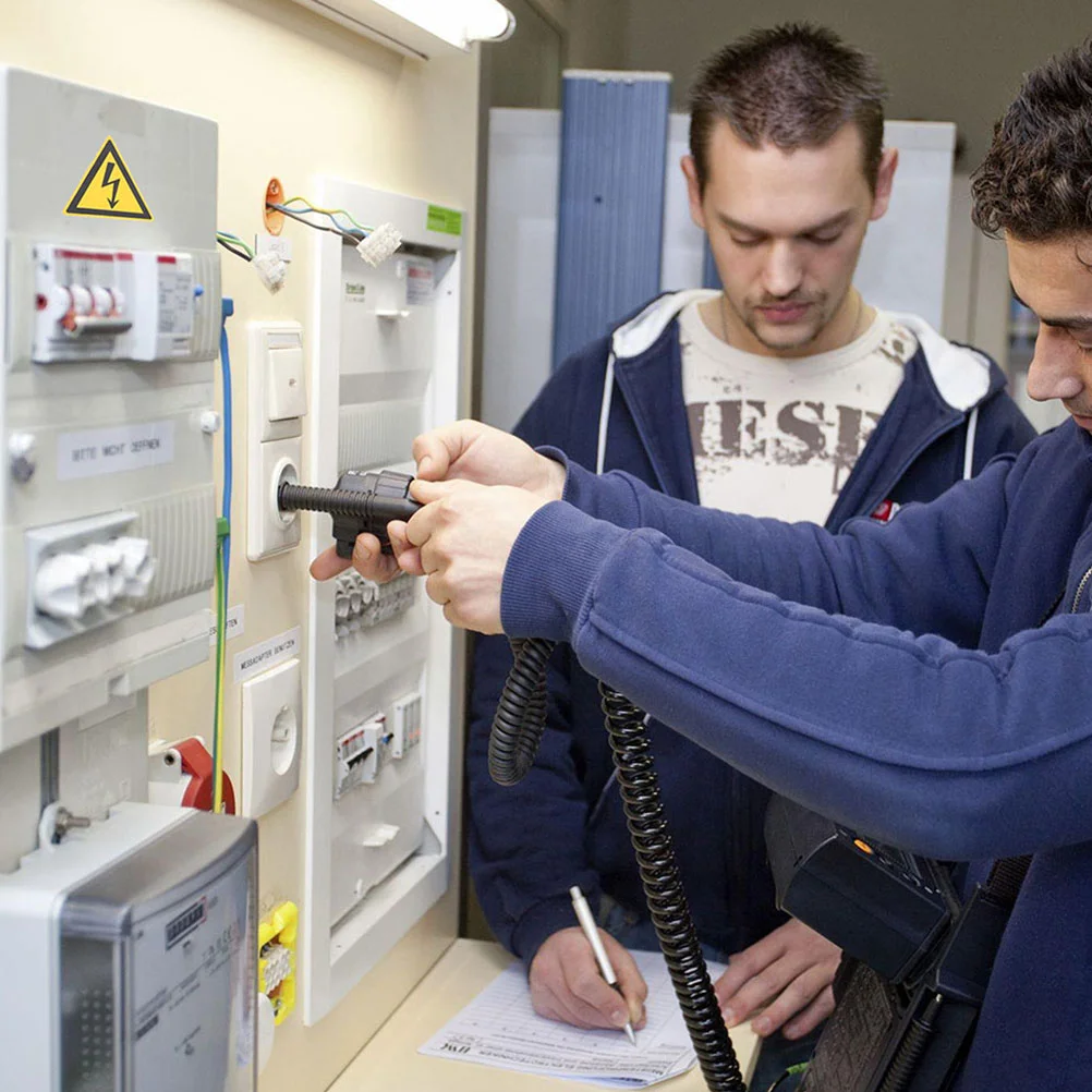 Anti-electric Shock Label High Voltage Sign Signs Caution Stickers Warning Labels Fence Decal Fire Extinguishers