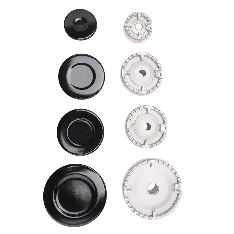 A67P-Universal Burner Crown Flame Cap Oven Cooker Hob Gas For CDA,Flame Burner Cap Crown Fits All Between Sizes