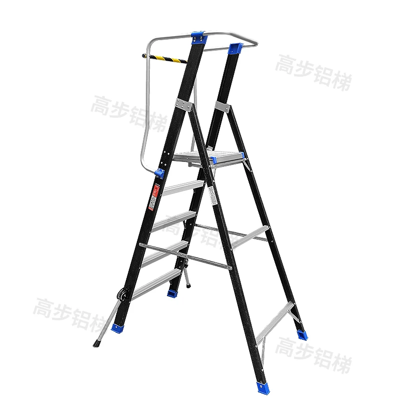 FRP Insulated Platform Ladder Fiberglass Working Platform for Electrician Woking Industrial Maintenance Climbing Tool Pro