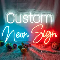 Custom Name Neon Sign Baby Birthday Party Gift Kid Room Home Wall Decor Led Name Sign Dorm Room Decor Personalized Gifts for Her