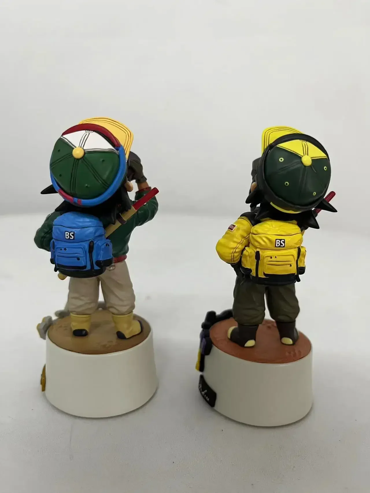 10cm Dragon Ball personaje de dibujos animados agua potable pequeño Goku PVC figura de acción modelo estatua colección decoración juguetes regalo